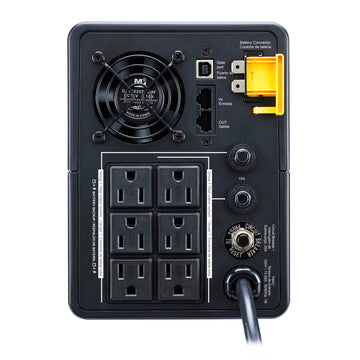 APC 1600VA, 120V, AVR Back-UPS (BX1600M-LM)